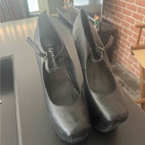 Jeffrey Campbell Black Platform Nightwalk -10